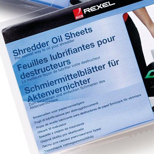 Actual product image Rexel Lubricant sheets