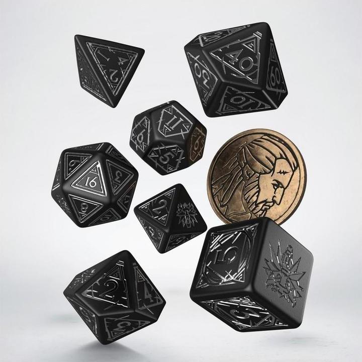 Image du produit Q Workshop SWGE37 - Ensemble de cubes Witcher : Geralt - The Silver Sword