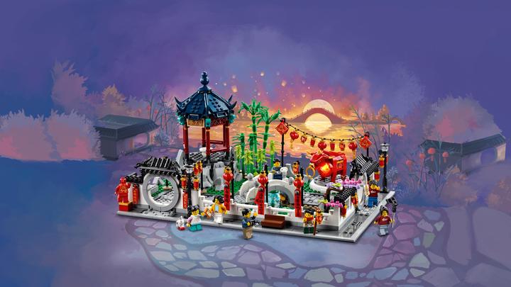 Produktbild LEGO Frühlingslaternenfest (80107, LEGO Seltene Sets)