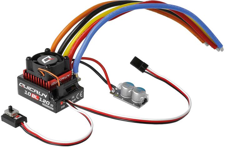 Produktbild Hobbywing QuicRun 10BL120 G2 120A Sensored Regler 2-3s