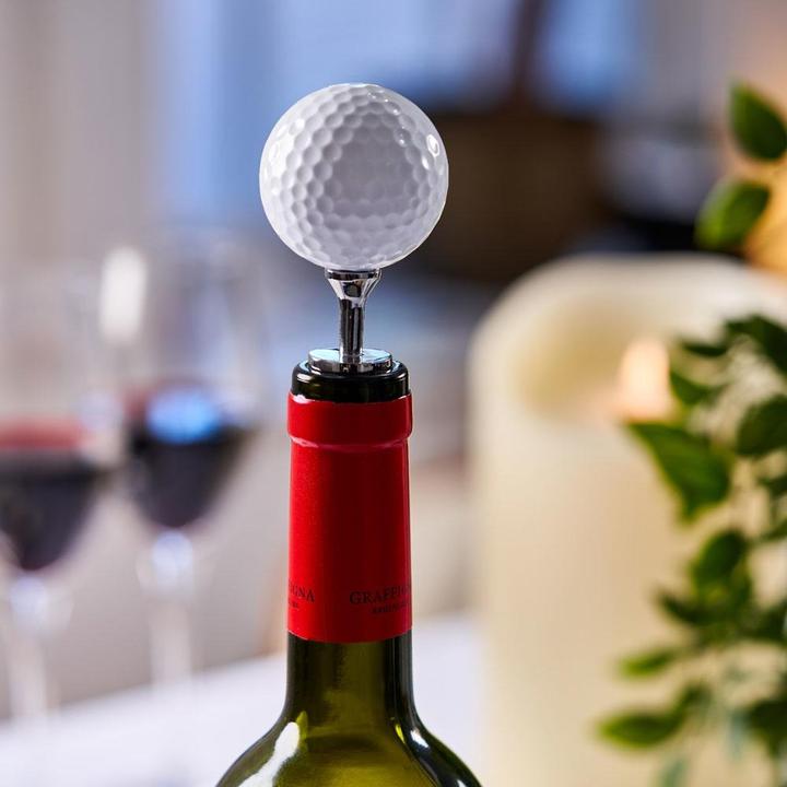 Actual product image Uberstar Wine stopper golf ball (Wine stopper)