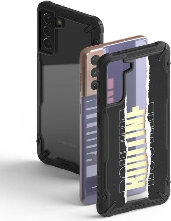 Immagine prodotto Ringke Fusion X Design Custodia in PC resistente con paraurti in TPU per Samsung Galaxy S21+ 5G (S21 Plus (Samsung Galaxy S21+)
