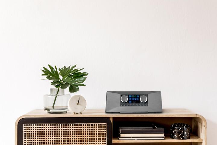 Actual product image Medion MD 89289 Stereo Internet radio grey (Web radio, DAB+, FM, Bluetooth, Wi-Fi)