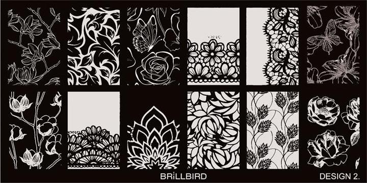 Image du produit BrillBird Tampon Palette Design2 (Séchoirs pour vernis à ongles)
