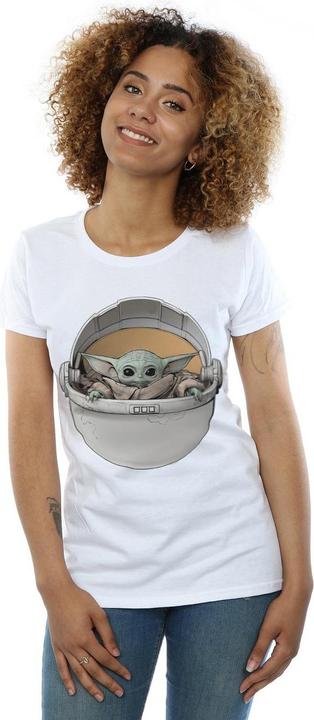 Image du produit Star Wars - T-shirt THE MANDALORIAN THE CHILD BASKET - Femme (M)