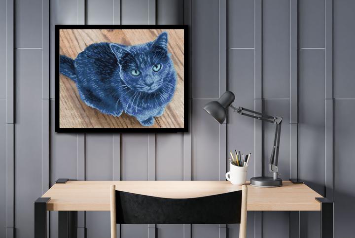 Produktbild Diamond Dotz Squares Katze Velvet