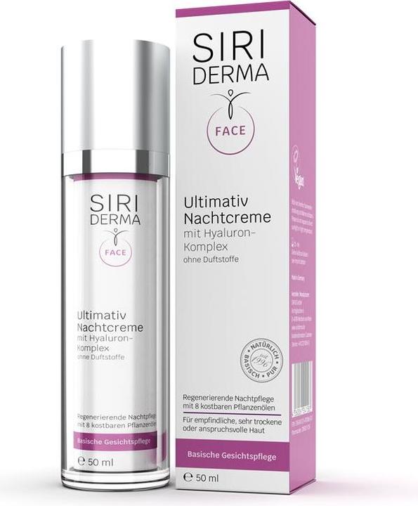Immagine prodotto Siriderma Ultimate Night Repair Cream Crema non profumata (50 ml, Crema 24h)