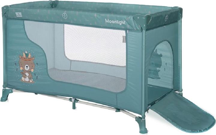 Actual product image Lorelli Baby travel cot Moonlight foldable