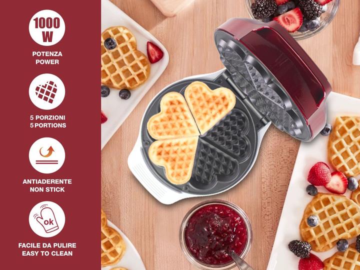Actual product image Beper BT.603Y Waffle iron