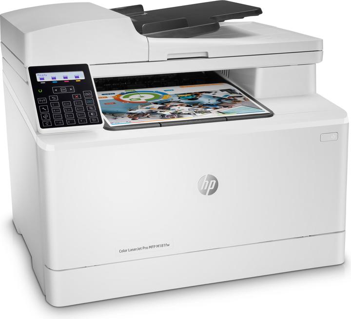 Actual product image HP LaserJet Pro MFP M181fw (Laser, Colour)