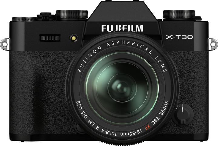 Image du produit Fujifilm X-T30 II + FUJINON XF 18-55mm F2.8-4 R LM OIS (Noir) (18 - 55 mm, 26.10 Mpx, APS-C / DX)