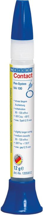 Produktbild Weicon Contact VA Cyanacrylat-Klebstoff 100 30 g (47 g)