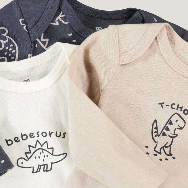 Immagine prodotto La Redoute Collections Confezione da 3 body a maniche lunghe (86)