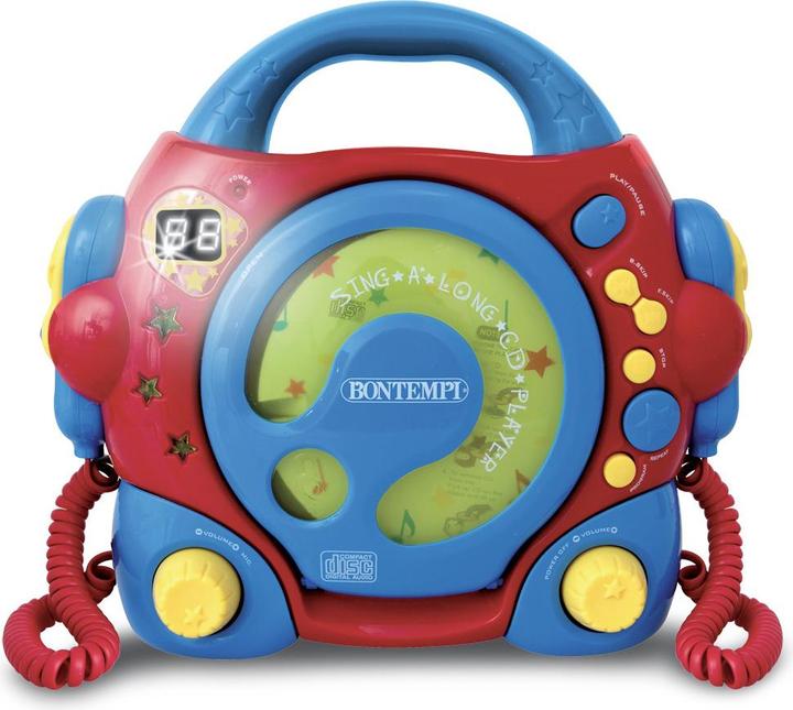 Bontempi CD player with 2 microphones