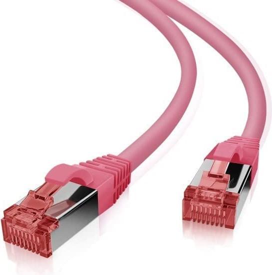 Actual product image Helos Patch cable RJ-45 (M) to RJ-45 (M) (S/FTP, CAT6a, 10 m)