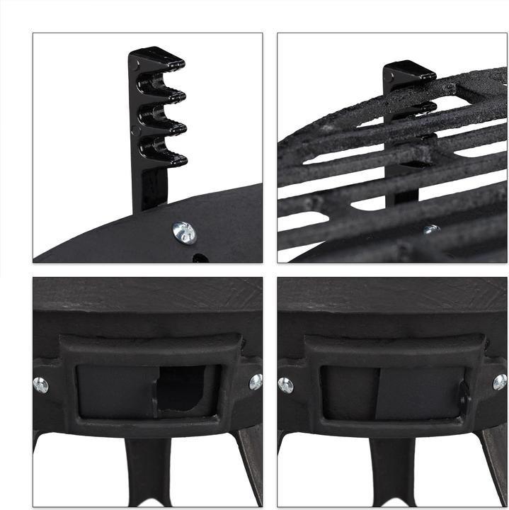 Actual product image Relaxdays Barbecue barrel (45 cm)