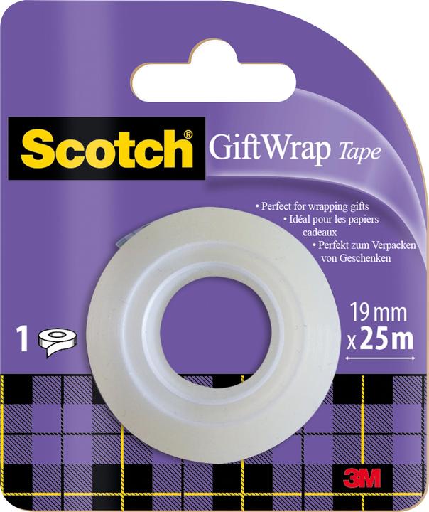 Immagine prodotto Scotch Nastro adesivo da regalo Nastro di ricarica (19 mm)