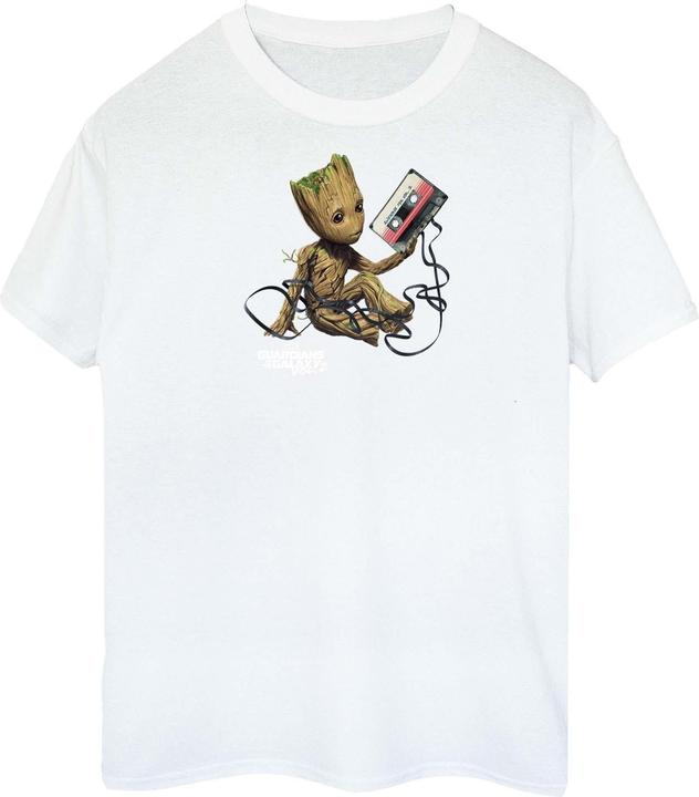 Image du produit - T-shirt GUARDIANS OF THE GALAXY GROOT TAPE - Femme (S)