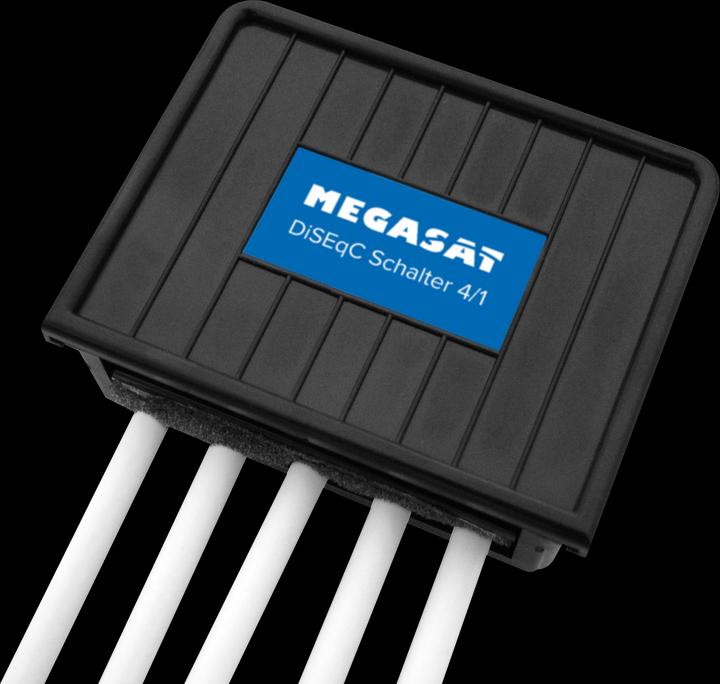 Actual product image Megasat DiSEqC Switch 4-1 Pro Satblock Distribution (Terminal strips)