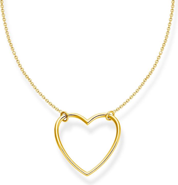 Thomas Sabo Powerful Symbols Herz Halskette (925er Silber, 40 - 45 cm)