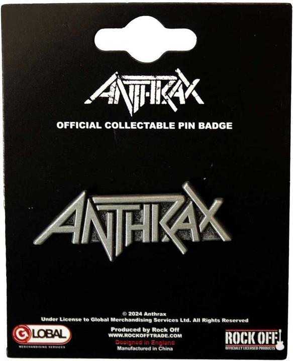 Image du produit Anthrax - Badge