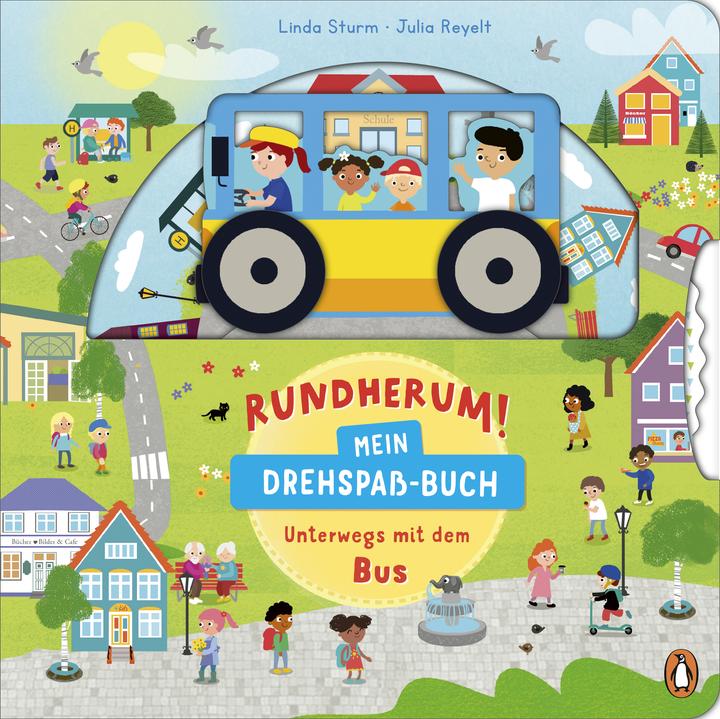 Actual product image All around! My fun book - On the road with the bus (German)