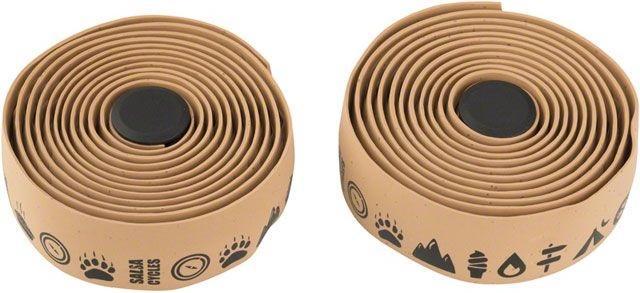Salsa Glyph Gel Cork Bar Tape, 208cm, 2.5mm