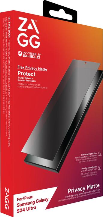 Image du produit Zagg Flex Privacy Matte (1 pièce(s), Samsung Galaxy S24 Ultra)