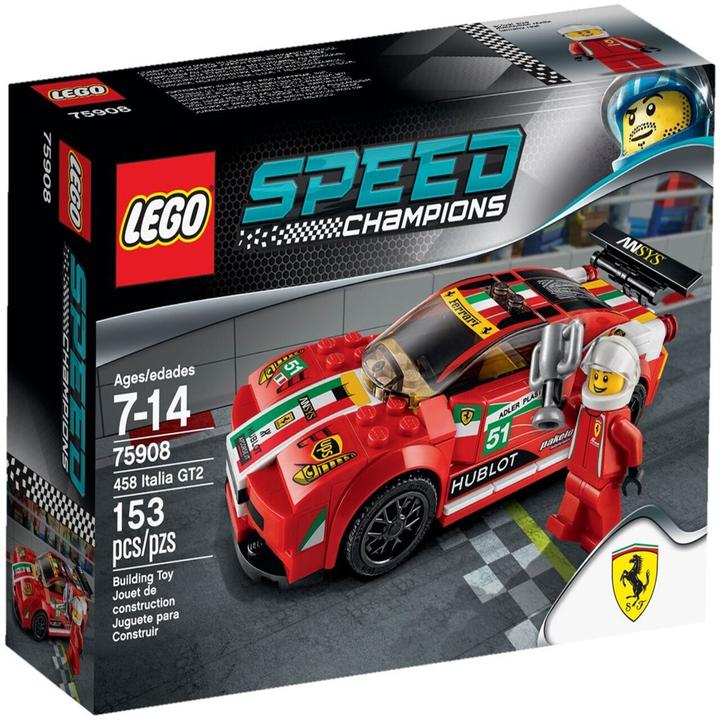 Produktbild LEGO Speed Champions 458 Italia GT2 (75908, LEGO Speed Champions)