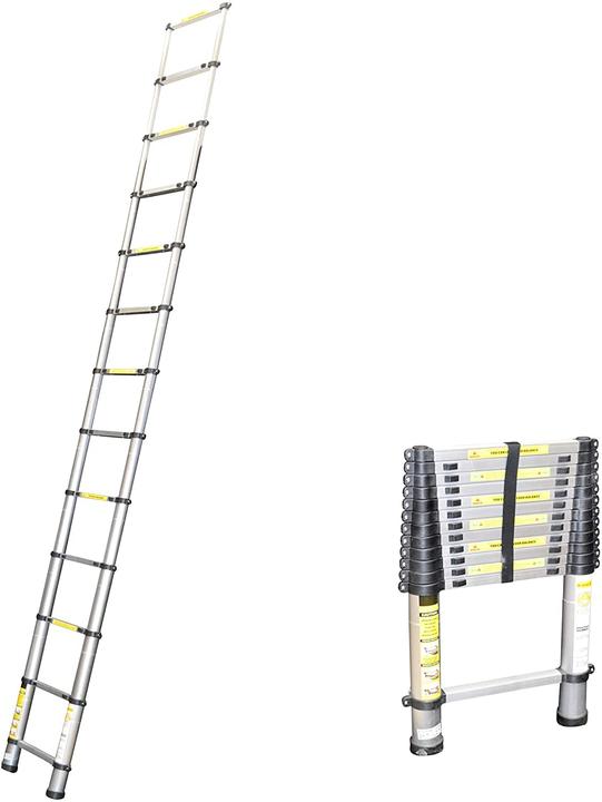 Produktbild Gartler Teleskopleiter aus Aluminium 5m (Teleskopleiter)