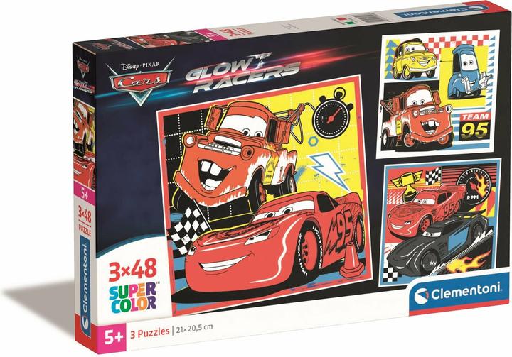 Actual product image Clementoni DISNEY - Cars - Set 3 Puzzle 48P