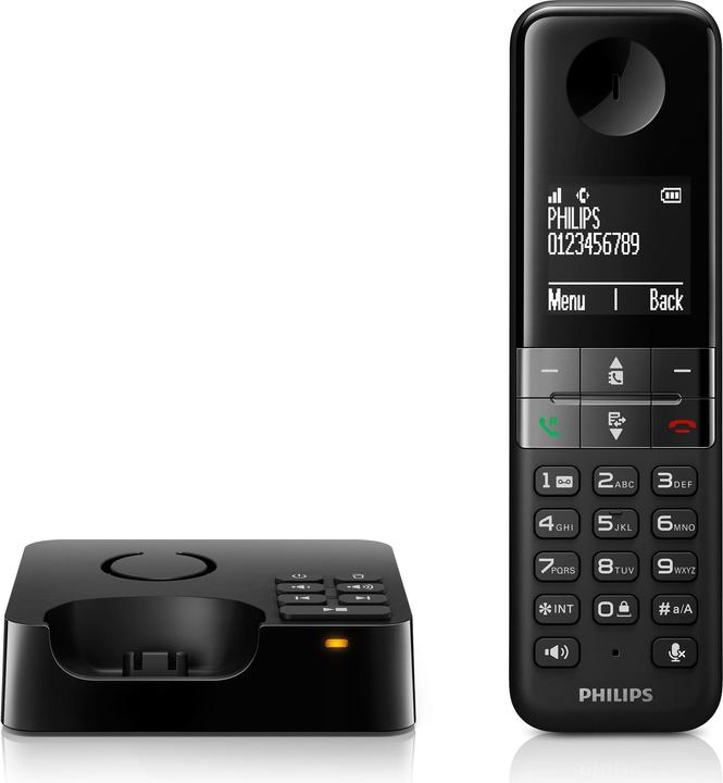 Produktbild Philips D4551B - Schnurlostelefon mit Anrufbeantworter
