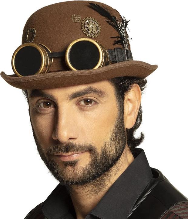 Actual product image Boland Steampunk bowler hat