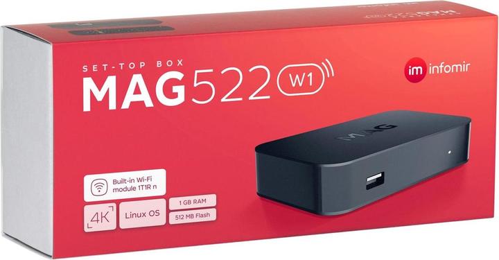 Image du produit infomir MAG 522 W3 (0.51 Go, IPTV, Disque dur)