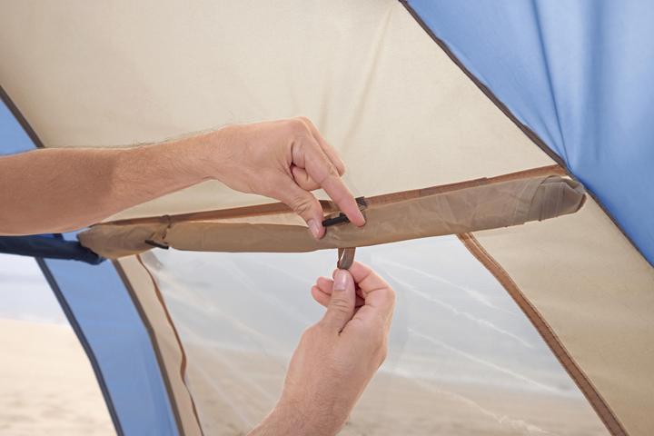 Immagine prodotto Bestway Tent Polyester with Ventilation 107/127x240x125 cm Camping & Beach 68144 (Tenda a cupola, 3.30 kg, 4 persone)