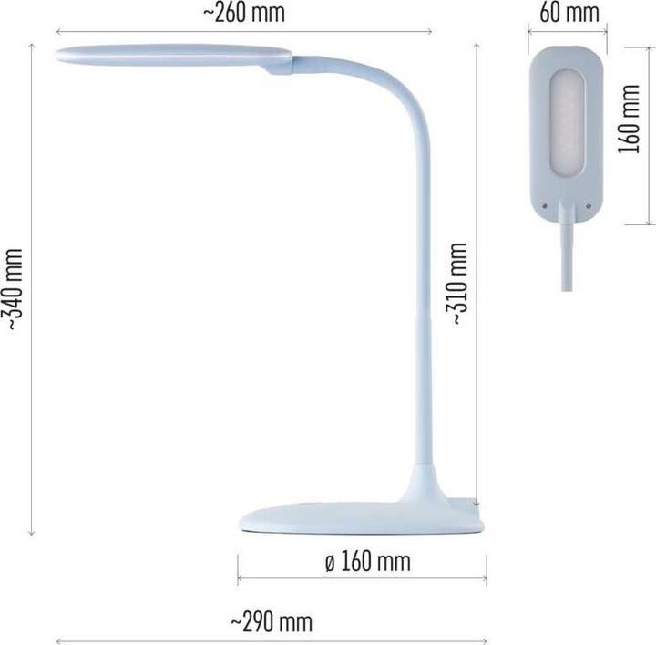 Actual product image Emos Z7602BL (400 lm)