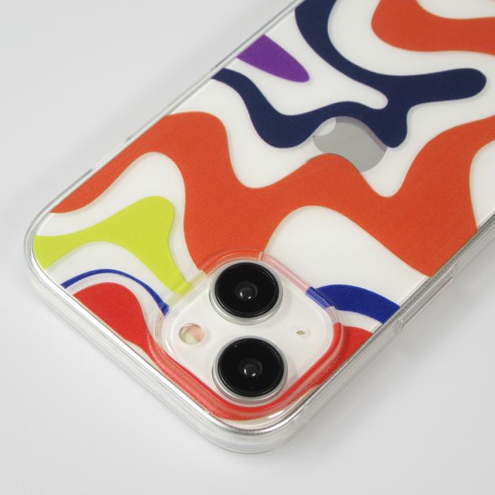 Actual product image PhoneLook Coque Gel silicone vagues colourées Margarita (Apple iPhone 14)