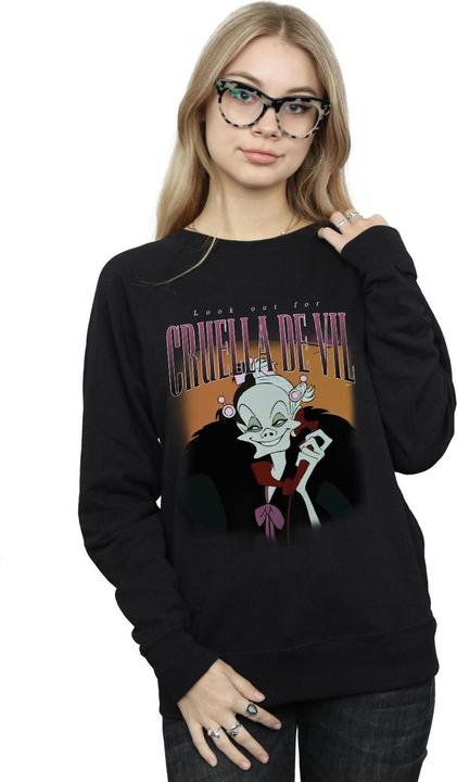 Image du produit Disney - Sweat CRUELLA DE VIL HOMAGE - Femme (XL)