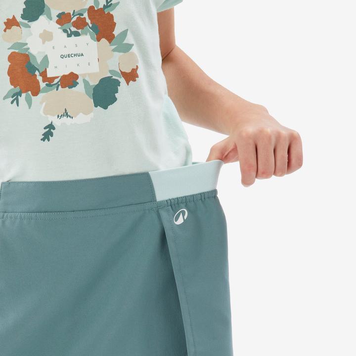 Produktbild Quechua Hosenrock Kinder Wandern - MH100 grün (12, 13, 14)