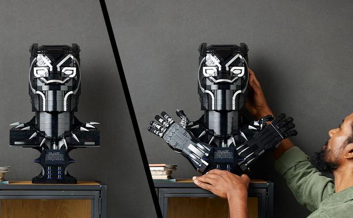 Actual product image LEGO Black Panther (76215, LEGO Marvel, LEGO Rare Sets)