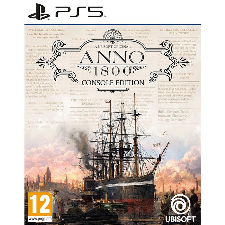 Produktbild Ubisoft Anno 1800 (PS5, DE)