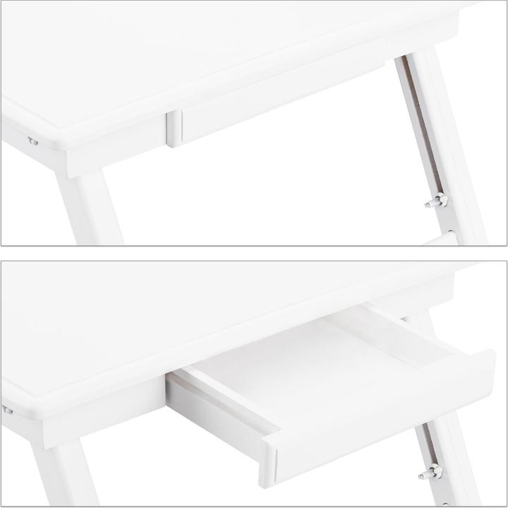 Actual product image Relaxdays Height-Adjustable Laptop Table