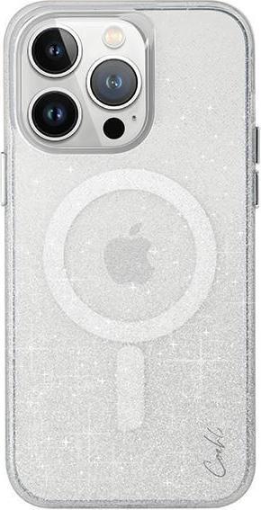 Produktbild Uniq etui Coehl Lumino iPhone 15 Pro Max 6.7" Magnetic Charging srebrny/sparkling silver (Apple iPhone 15 Pro Max)