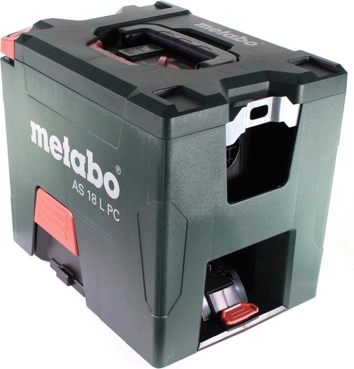 Produktbild Metabo AS 18 L PC Akku Sauger 18V 7,5L ( 602021850 ) + 1x Akku 8,0Ah - ohne Ladegerät
