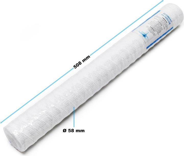 Image du produit Naturewater 20Pouces – 508mm 5µ Filtre Sédiments PPW-20A