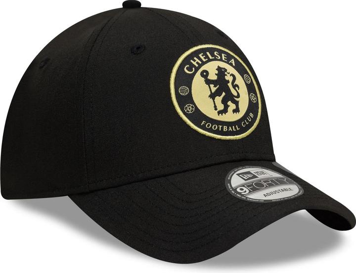 Produktbild New Era 9Forty Adjustable Cap - FC Chelsea schwarz
