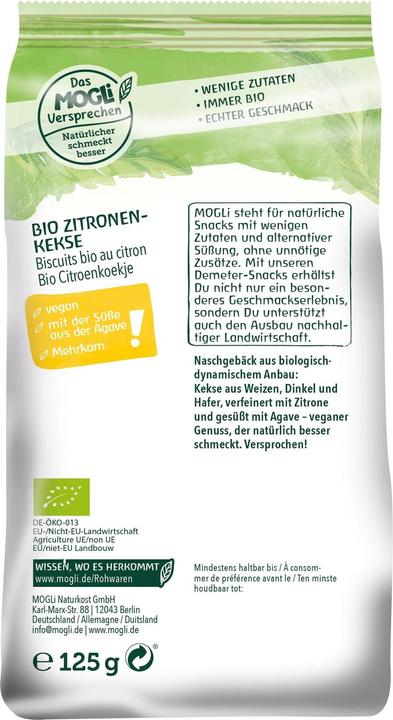 Image du produit Freche Freunde Biscuits pour bébés (100 g)