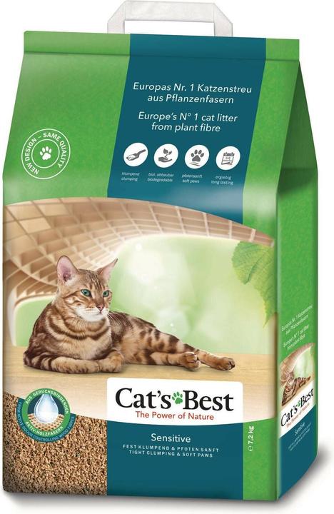 Cat's Best Sensitive 20l (Clumping, 7.20 kg)