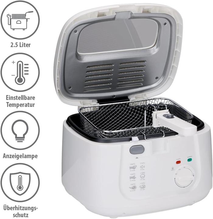 Image du produit alpina Friteuse profonde 230V 2,5L 1800W