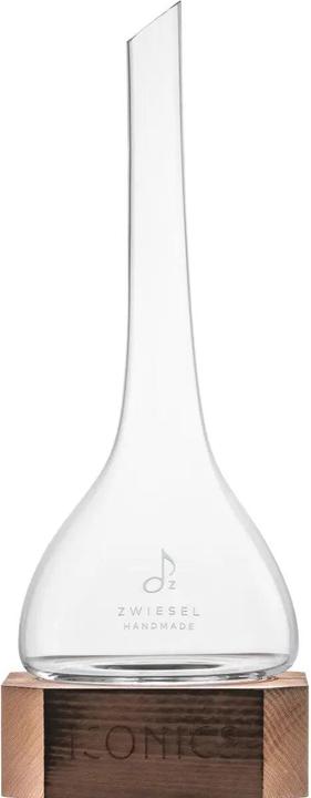 Actual product image Zwiesel Decanter Iconics V 750 G With Wooden Base (0.75 l)